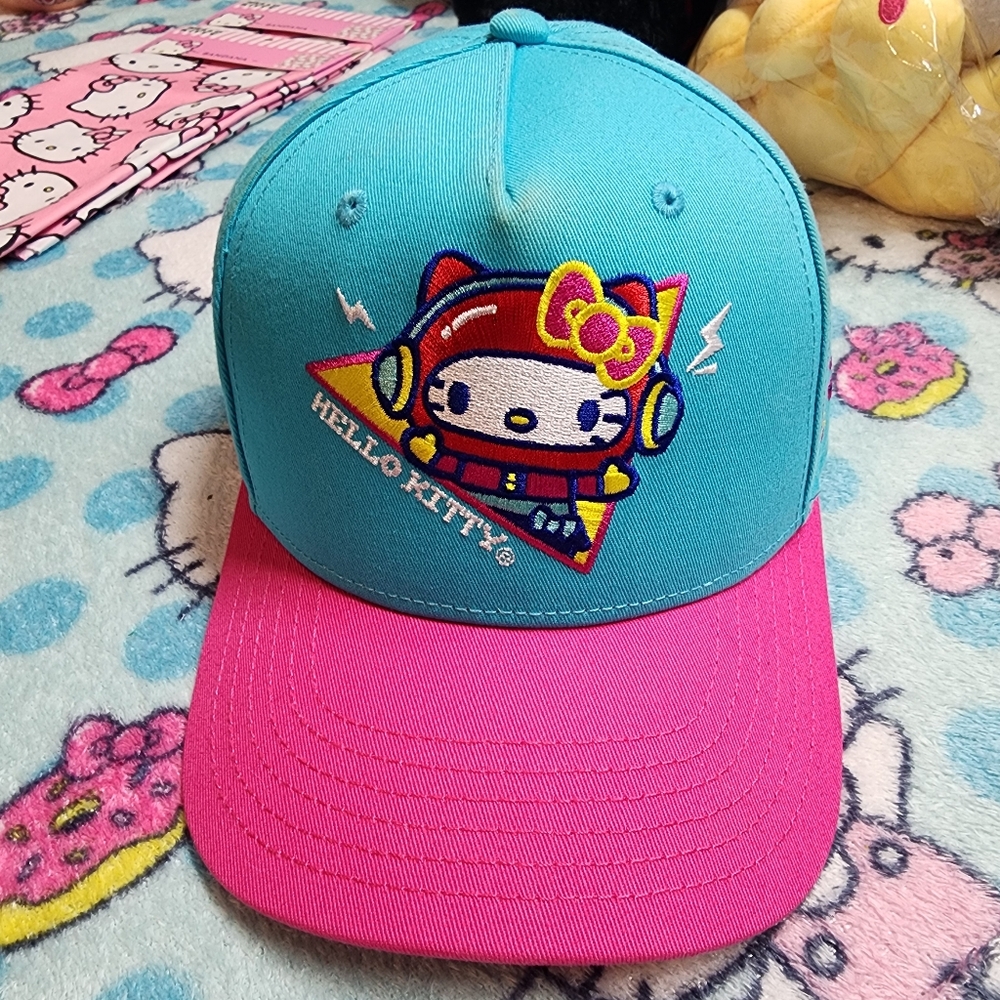 Hello Kitty Blue and Pink Cap